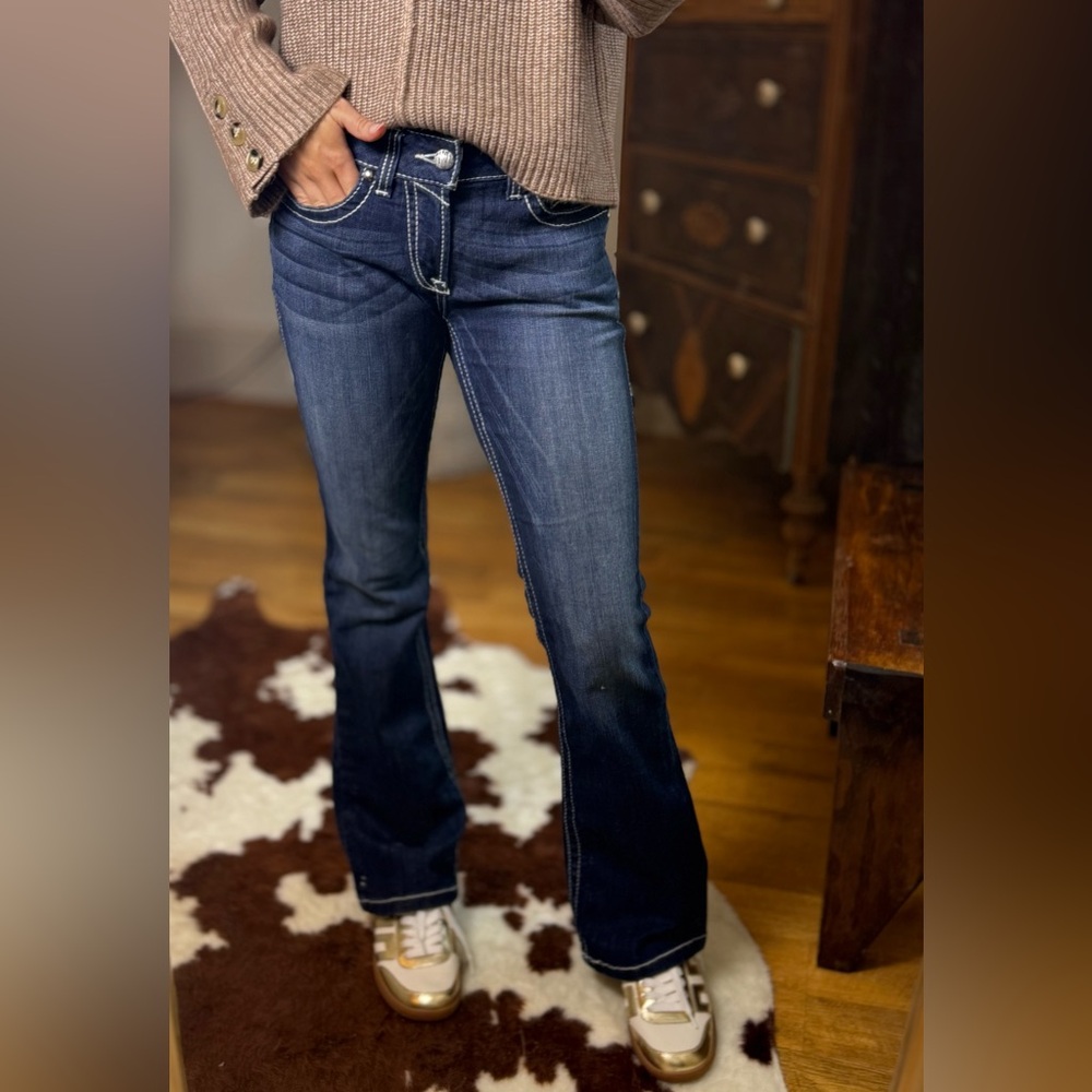 Ariat Dark Blue Flare Jeans